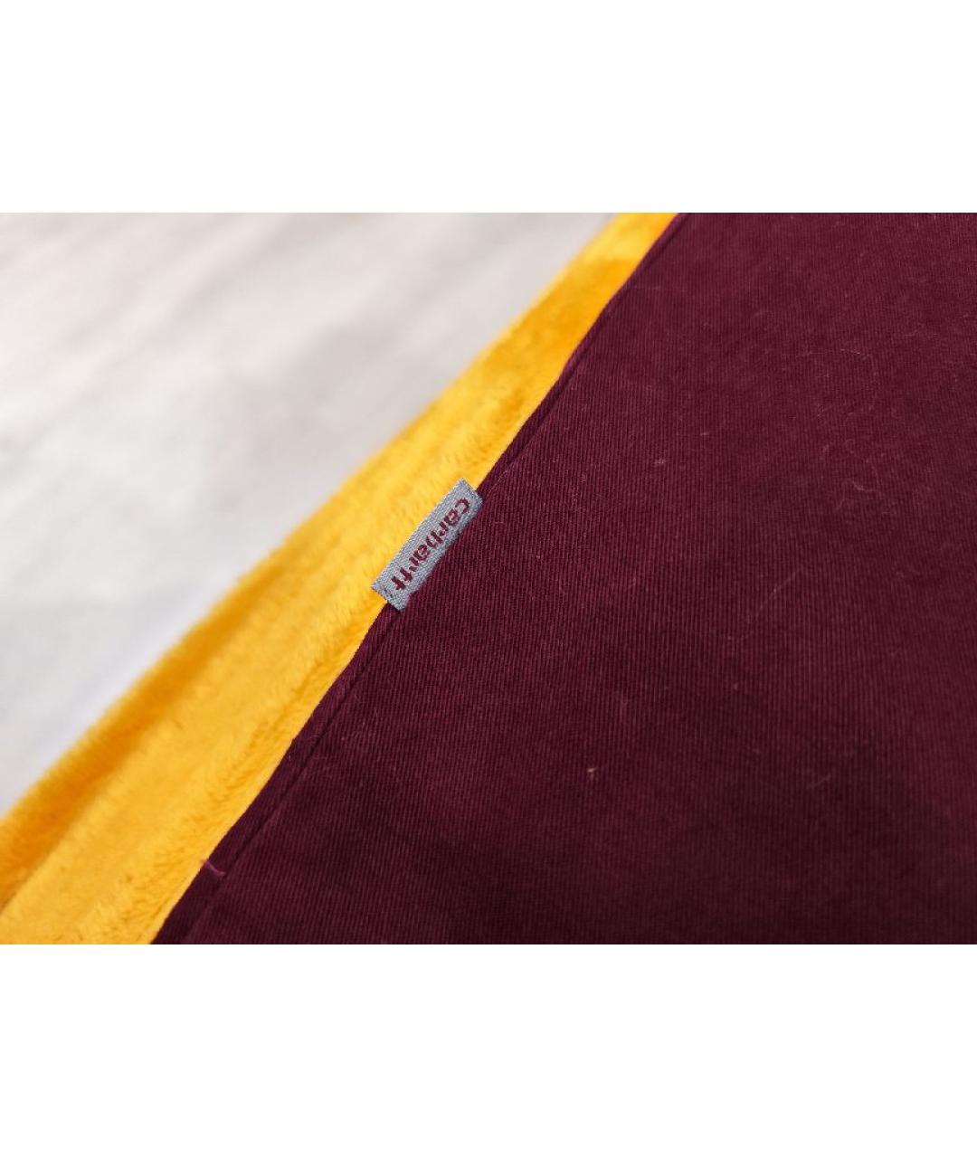 CARHARTT Бордовая хлопковая кэжуал рубашка, фото 4