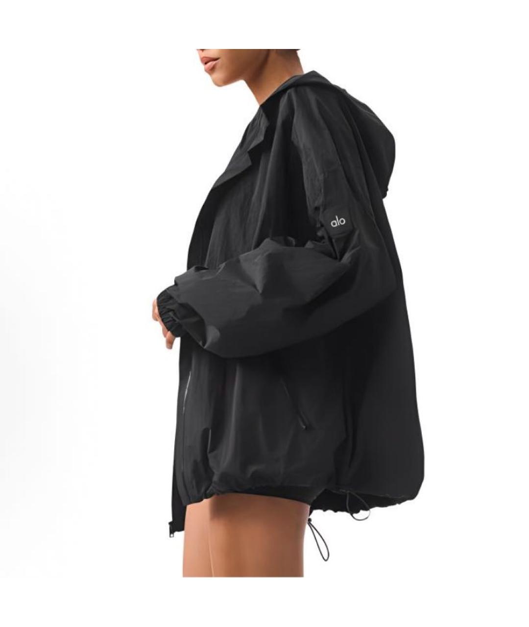 ALO YOGA Черная куртка, фото 4