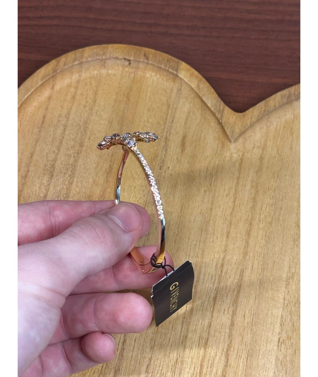 GIVENCHY Золотой металлический браслет, фото 5