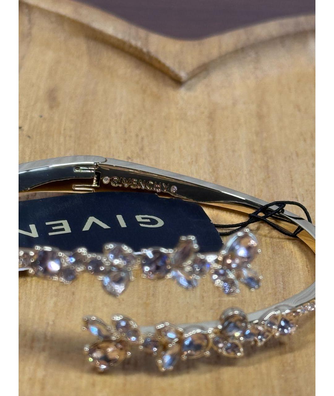 GIVENCHY Золотой металлический браслет, фото 3