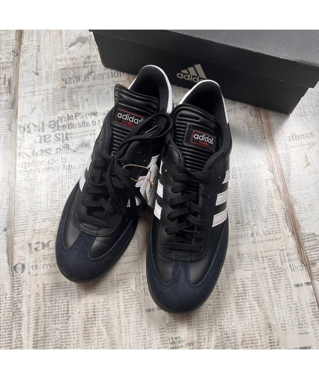 ADIDAS Черные низкие кроссовки / кеды, фото 3