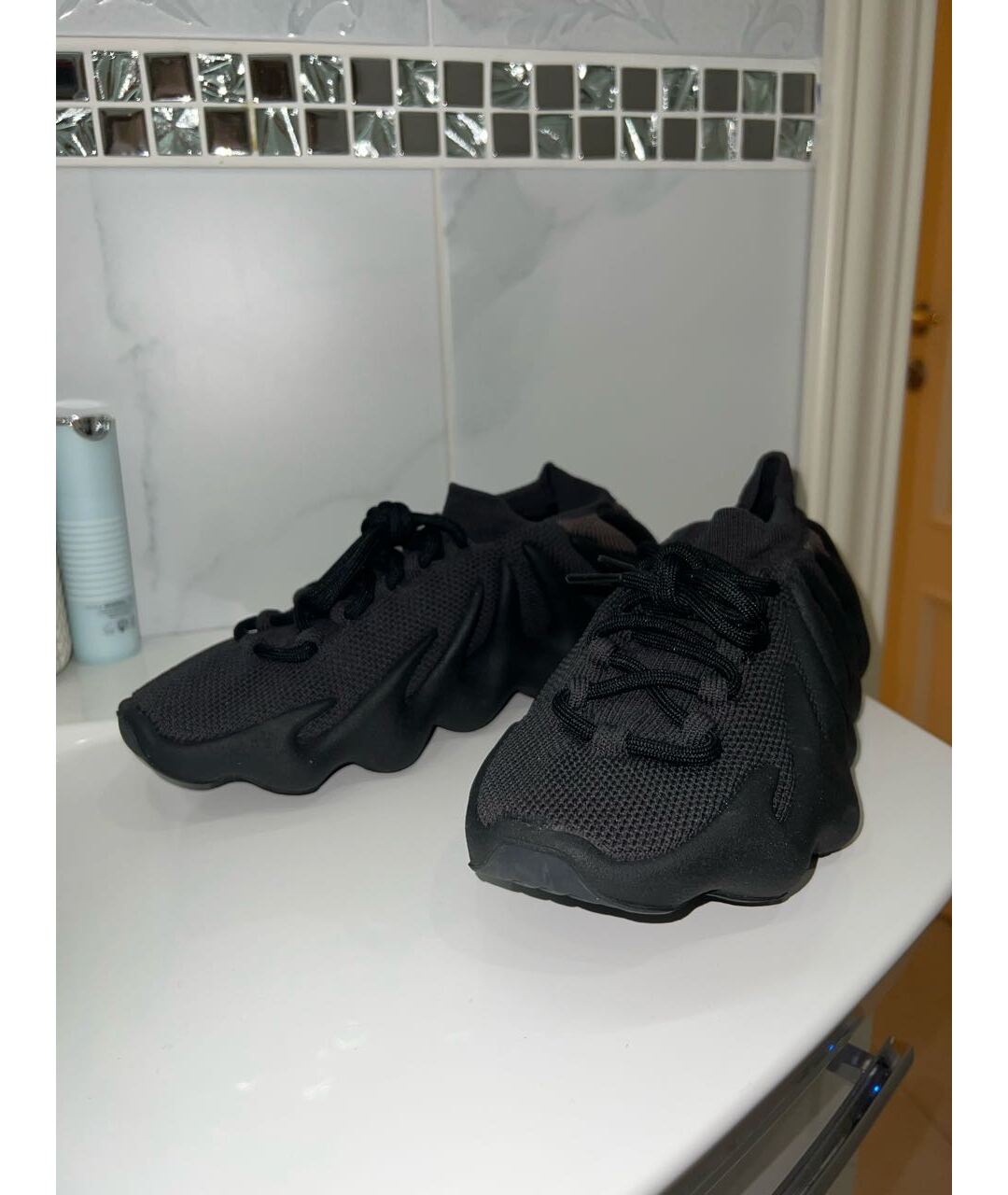 ADIDAS YEEZY Черные кроссовки, фото 3