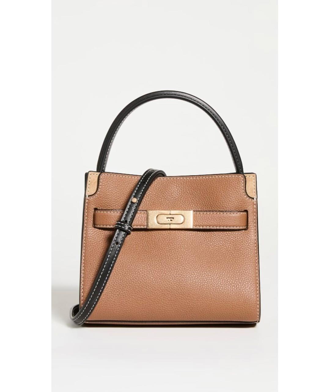 TORY BURCH Коричневая кожаная сумка через плечо, фото 9