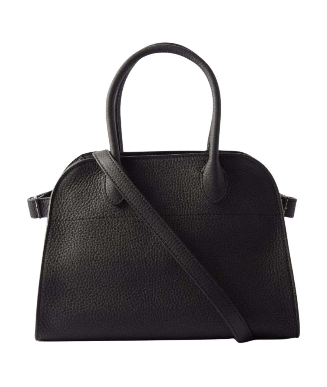 THE ROW Черная кожаная сумка тоут, фото 1