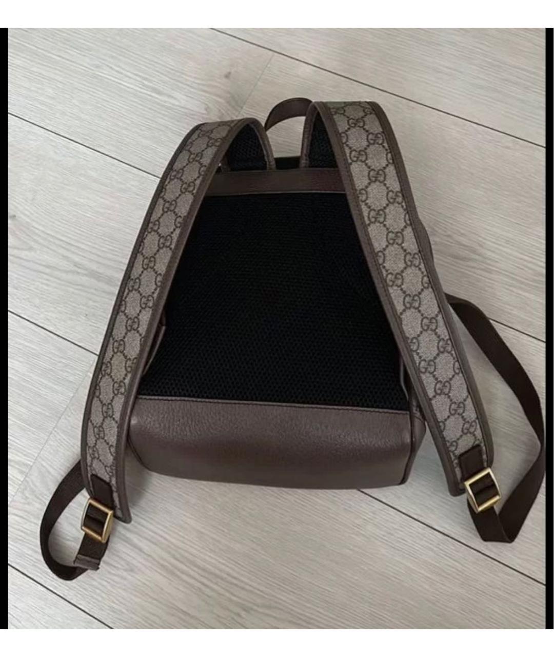 GUCCI Коричневый рюкзак, фото 2