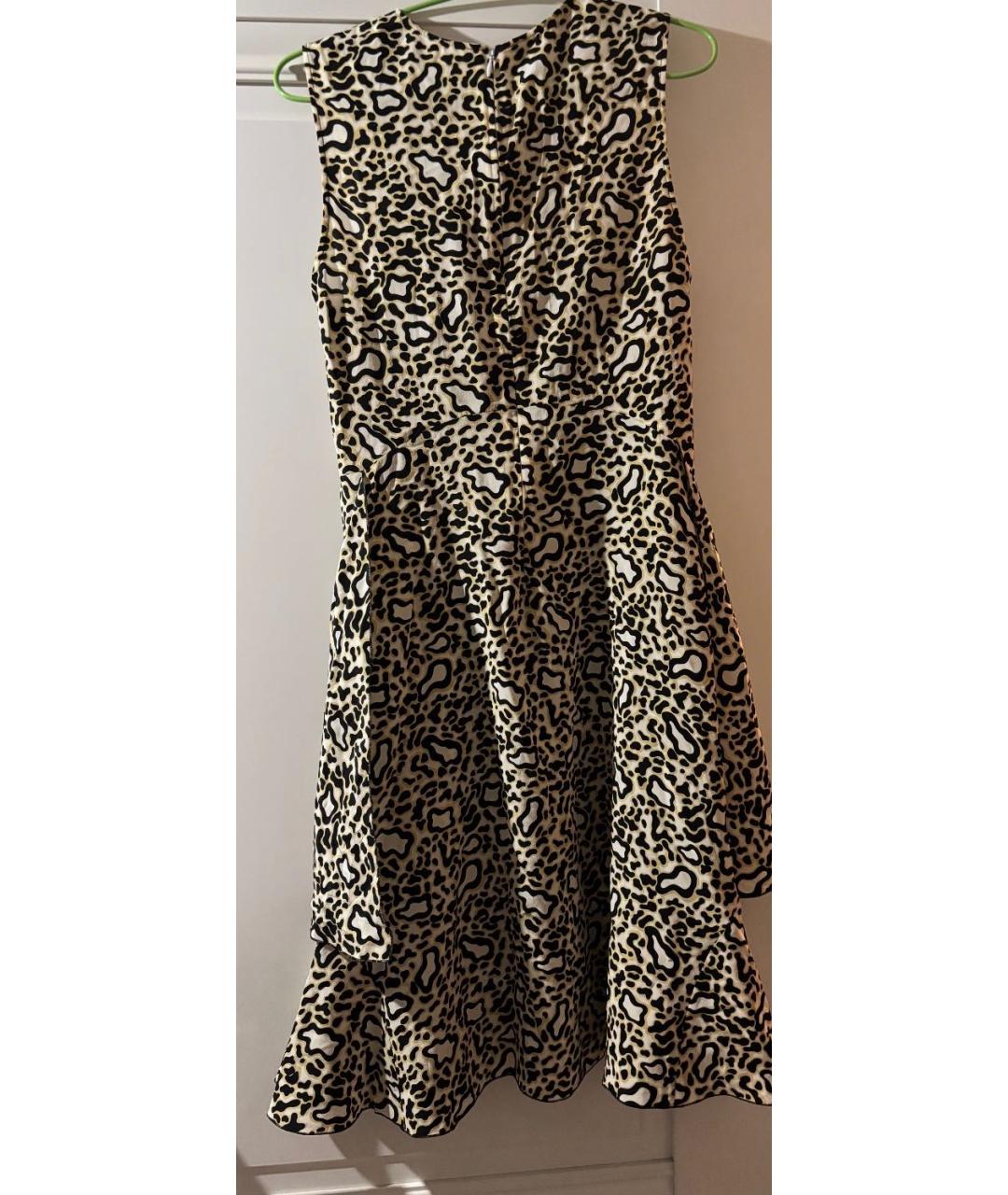 STELLA MCCARTNEY Мульти шелковое коктейльное платье, фото 2