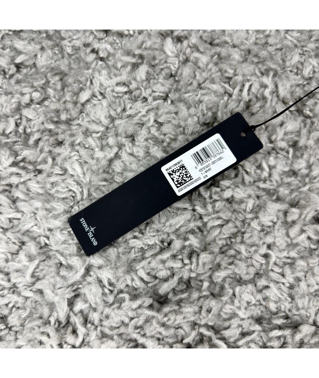 STONE ISLAND Зеленая хлопковая футболка, фото 4