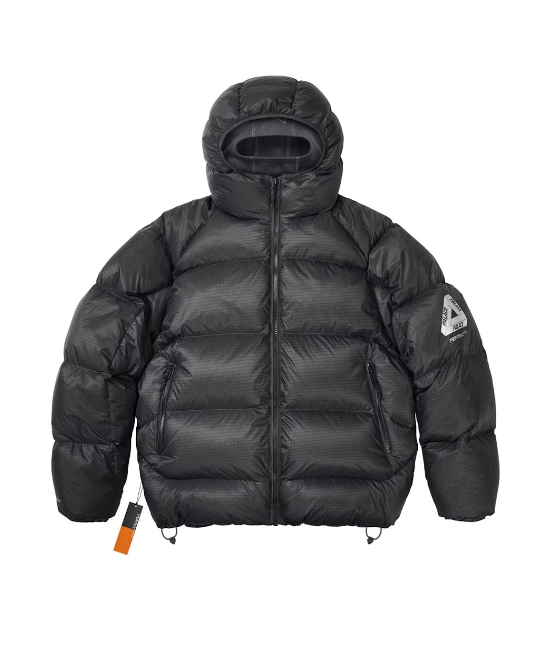 PALACE Черный синтетический пуховик, фото 1