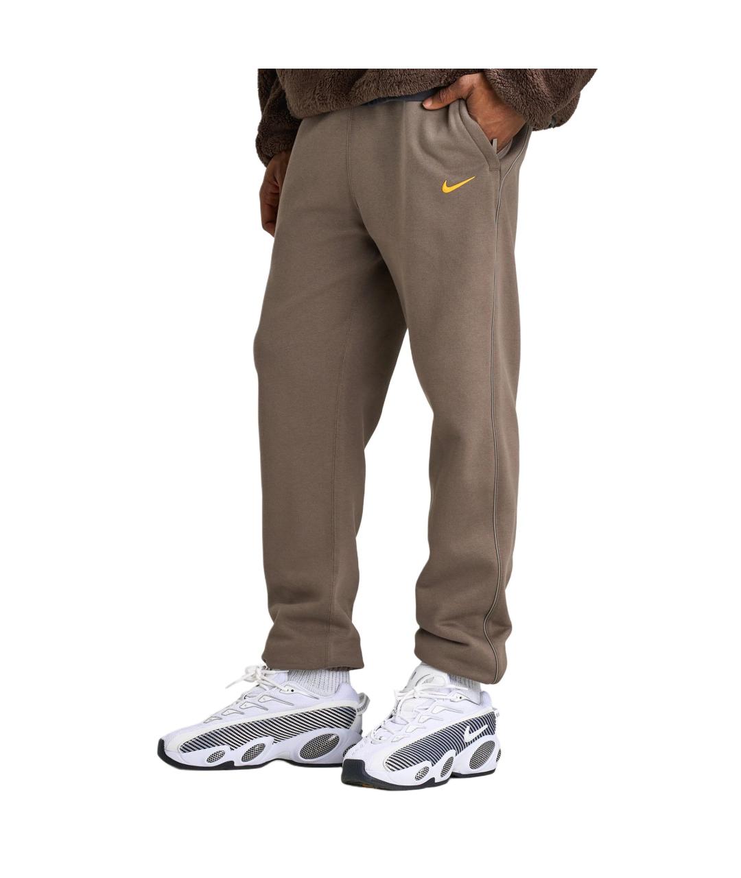 NIKE Бежевые повседневные брюки, фото 4