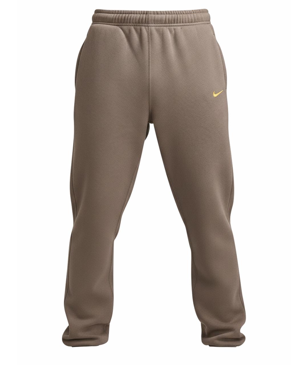 NIKE Бежевые повседневные брюки, фото 1