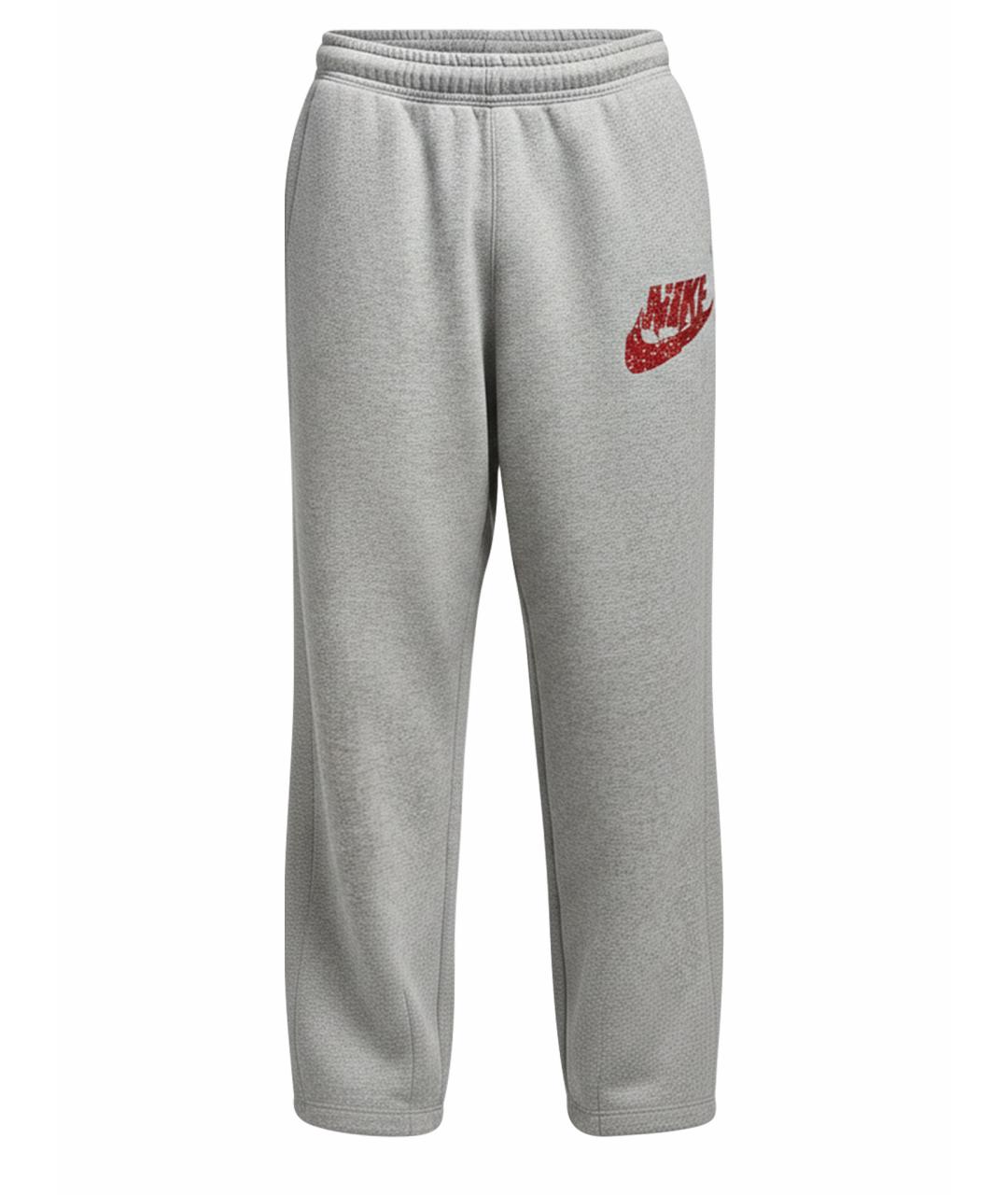 NIKE Серые повседневные брюки, фото 1