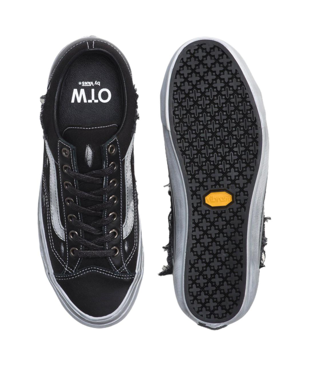 VANS Черные текстильные кеды, фото 4