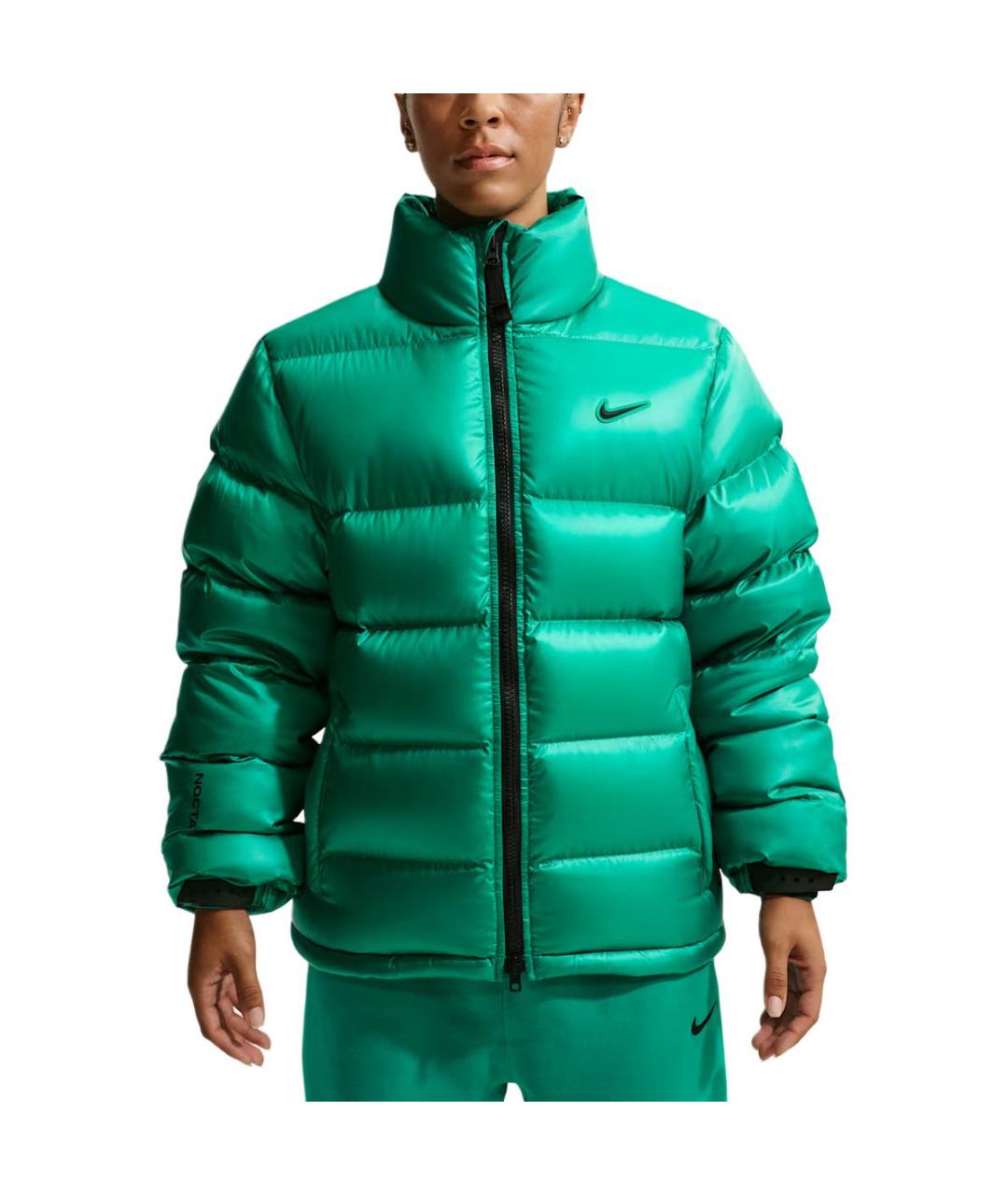 NIKE Зеленый пуховик, фото 6