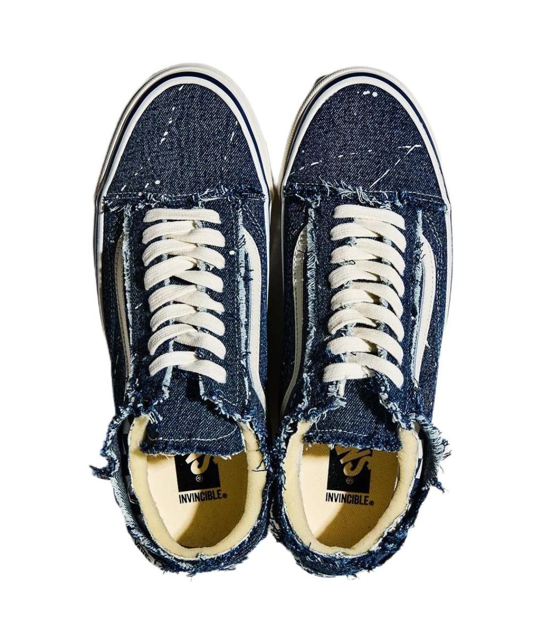 VANS Синие текстильные кеды, фото 2