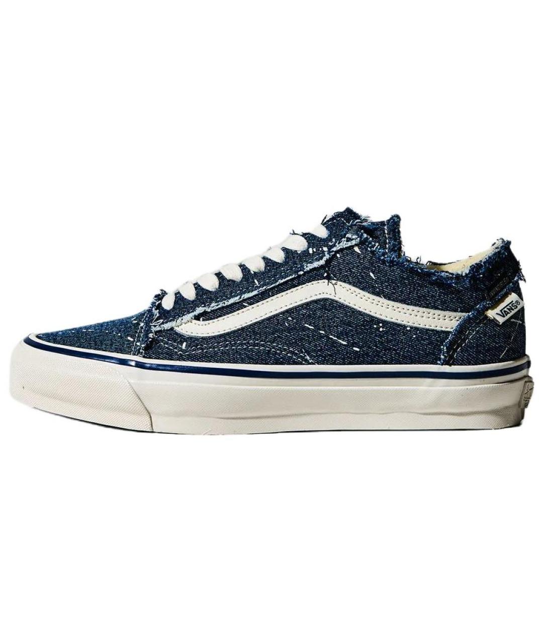 VANS Синие текстильные кеды, фото 4