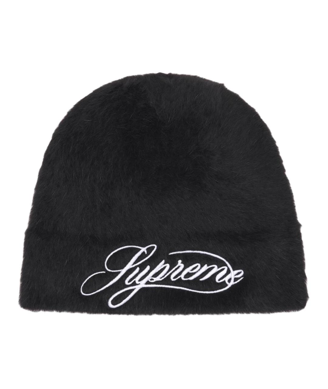 SUPREME Черная шапка, фото 1