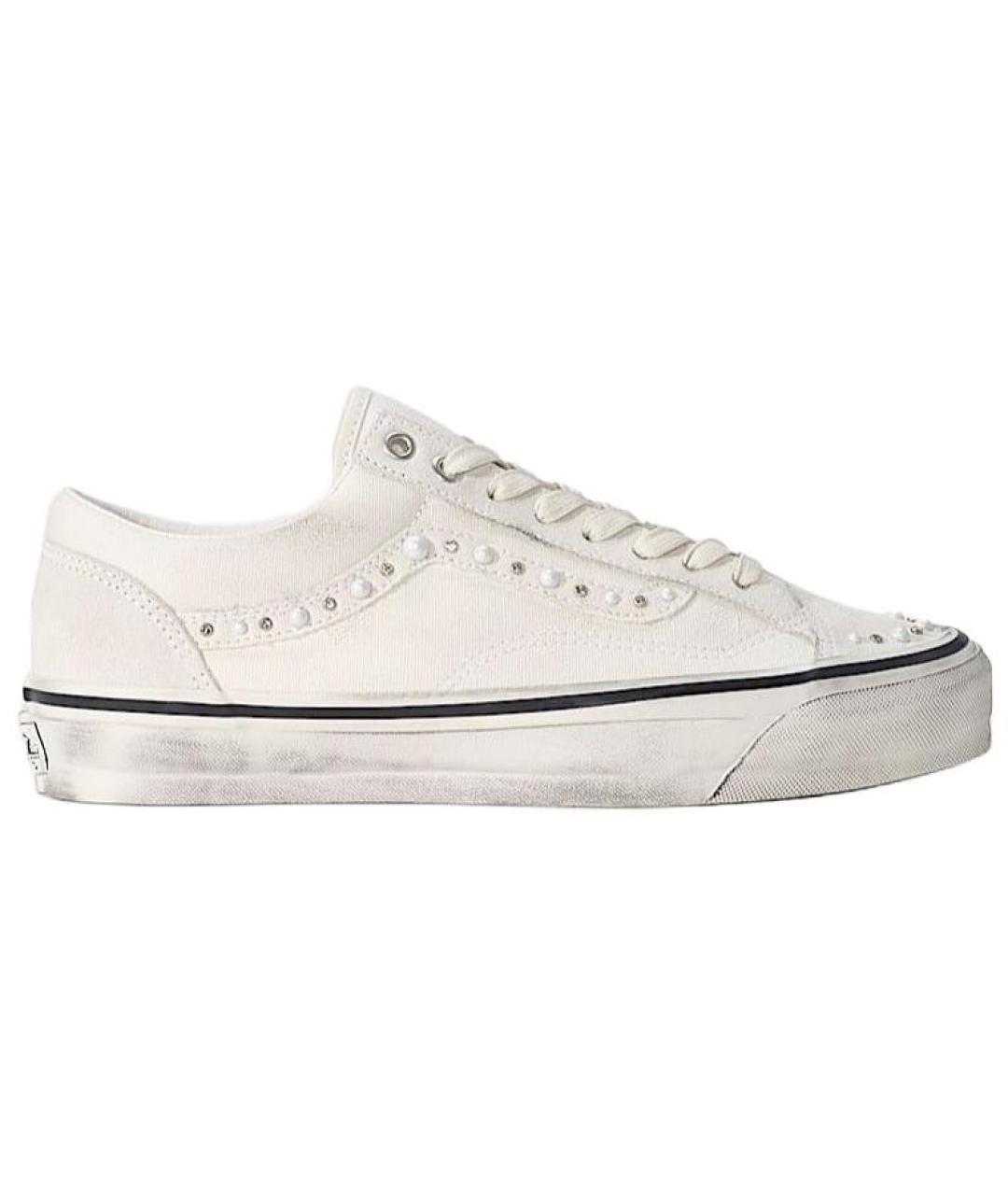 VANS Белые текстильные кеды, фото 1