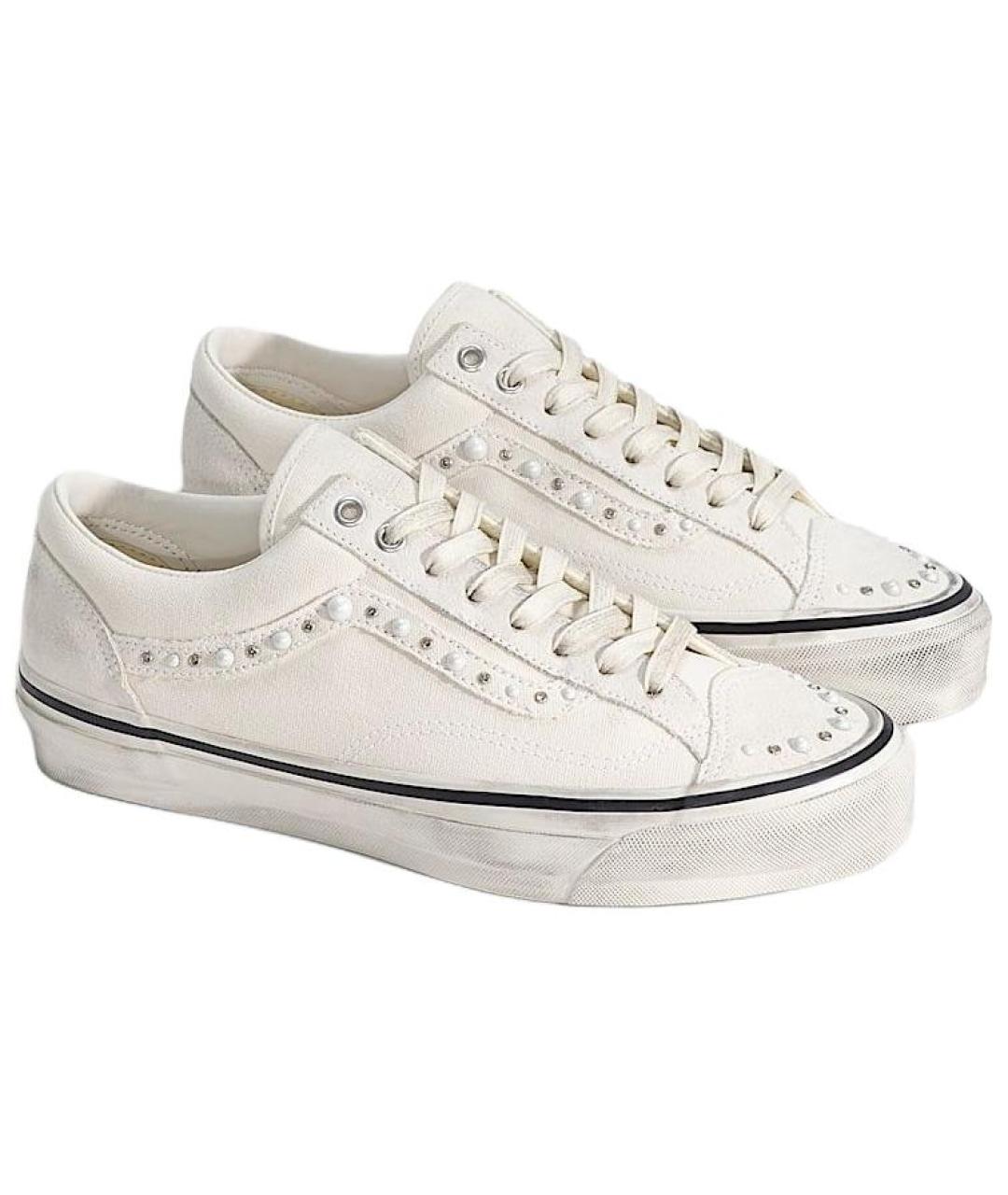 VANS Белые текстильные кеды, фото 2