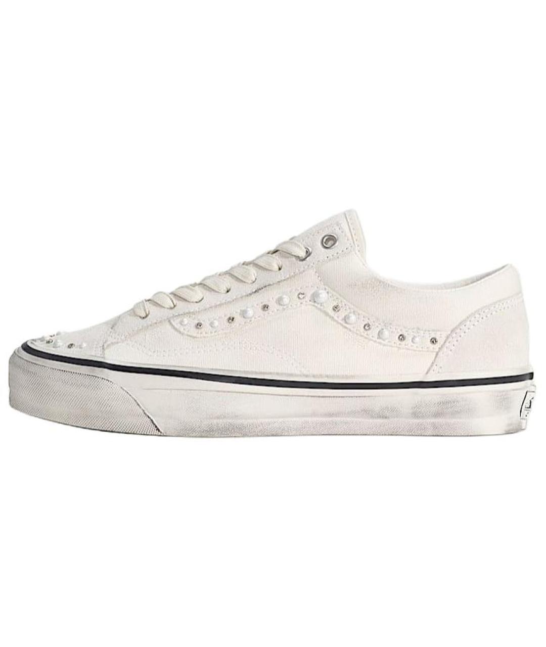 VANS Белые текстильные кеды, фото 6