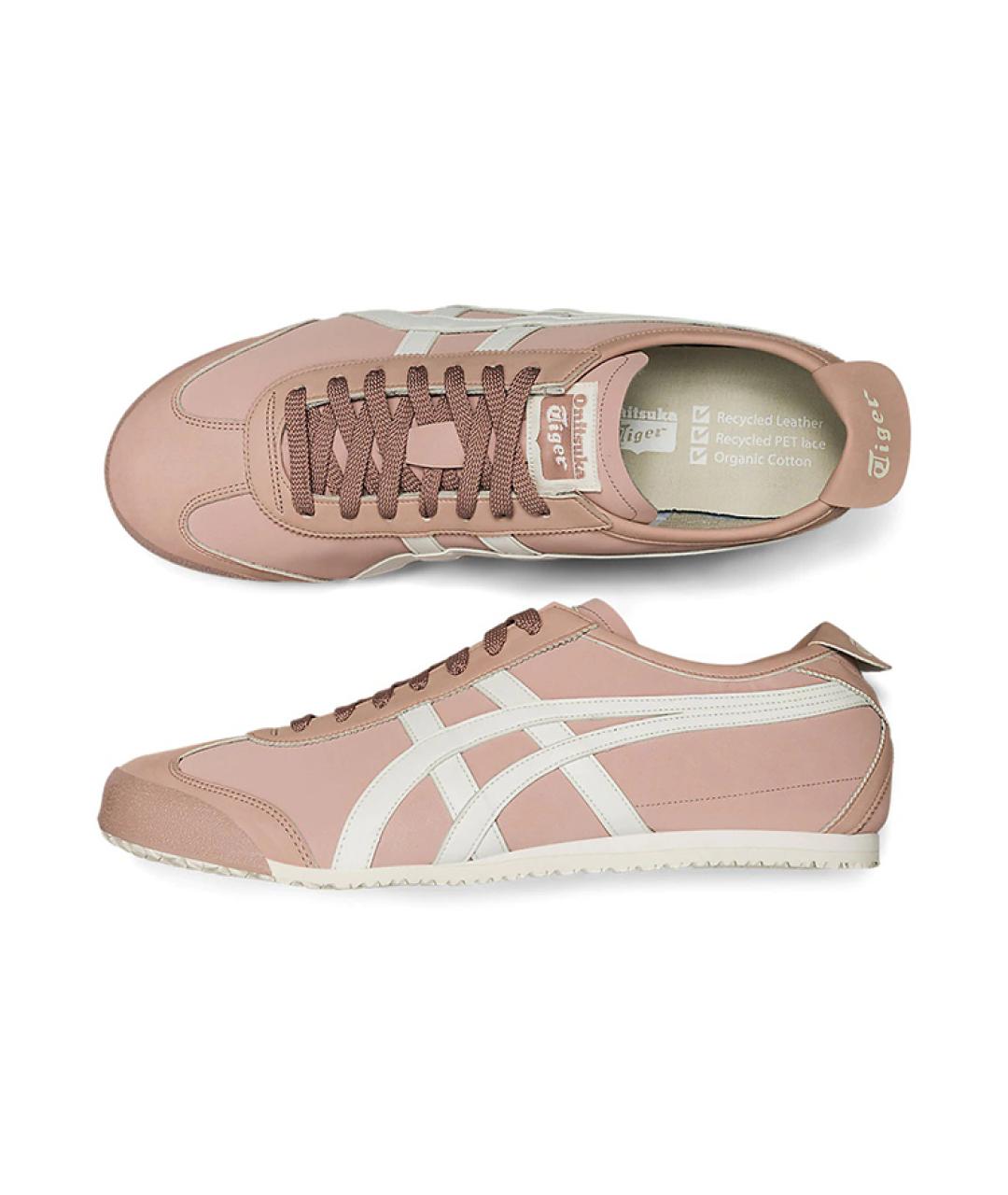 ONITSUKA TIGER Розовые кожаные кеды, фото 5