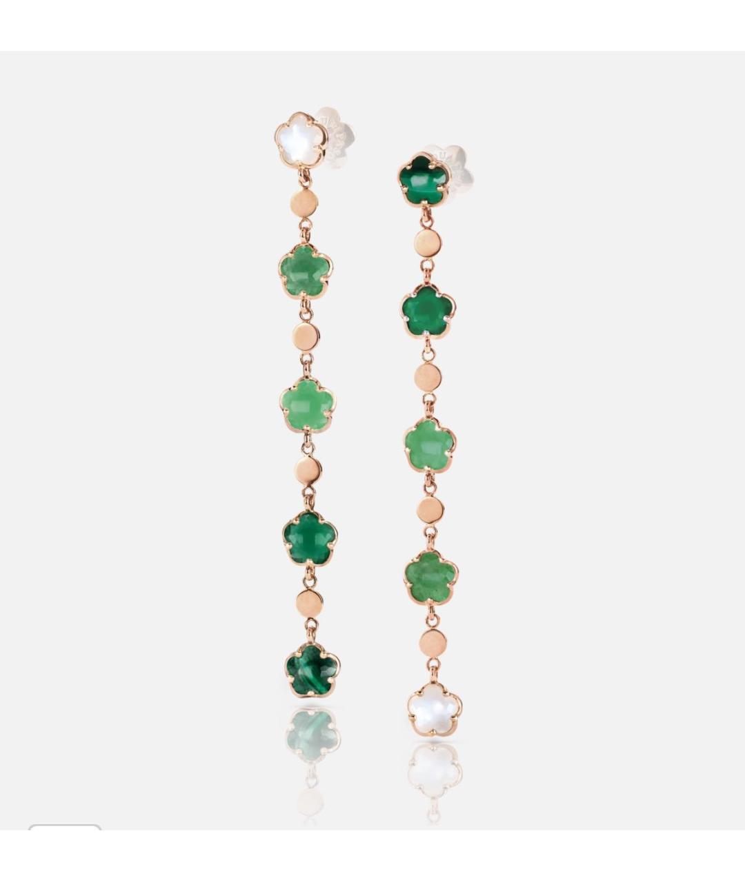 PASQUALE BRUNI Зеленые серьги из розового золота, фото 4