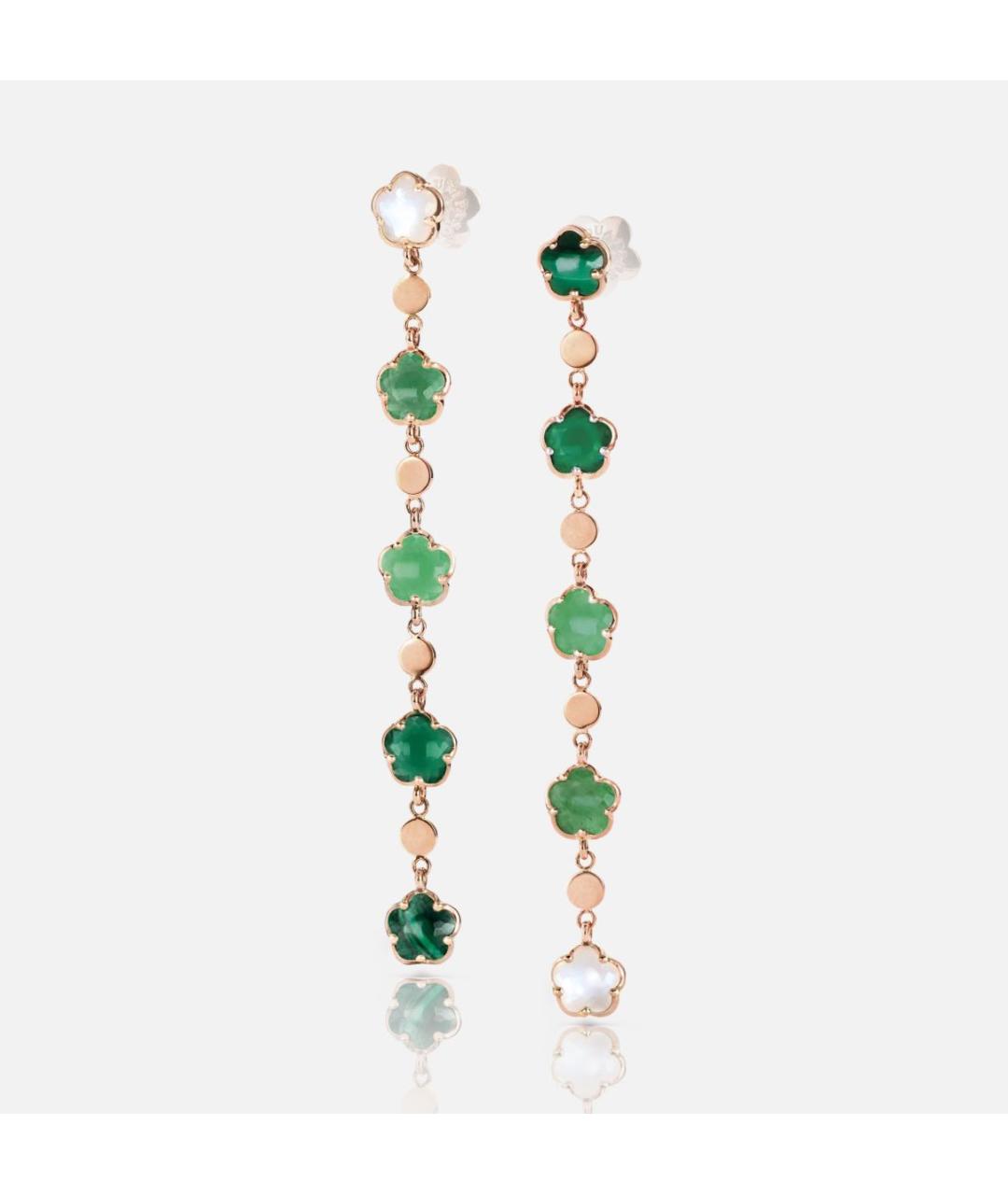 PASQUALE BRUNI Зеленые серьги из розового золота, фото 3