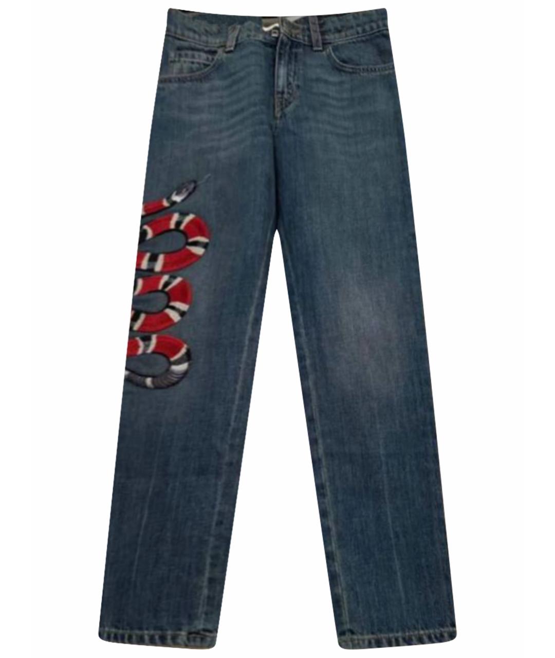 GUCCI Синие деним детские джинсы, фото 1