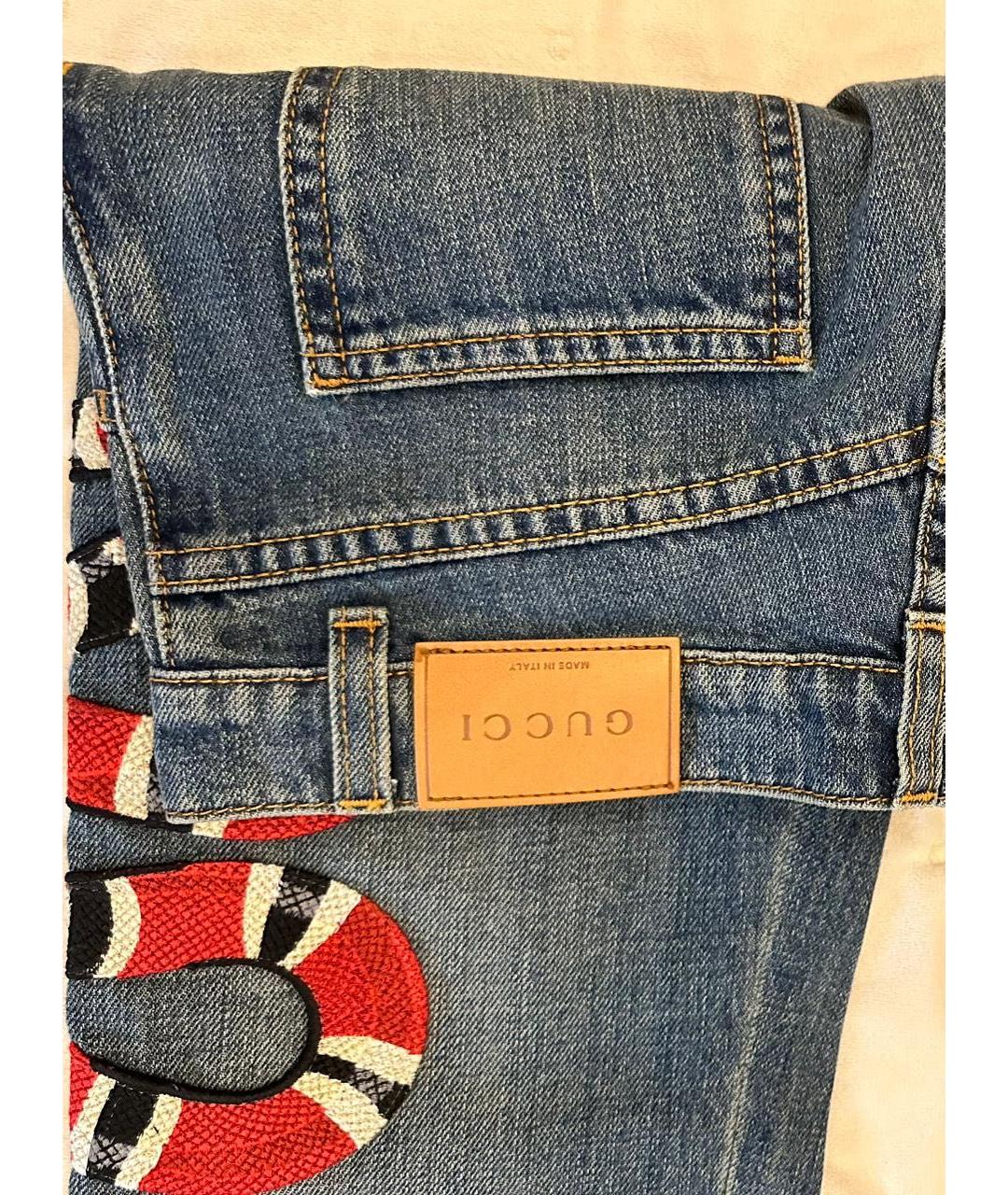 GUCCI Синие деним детские джинсы, фото 6