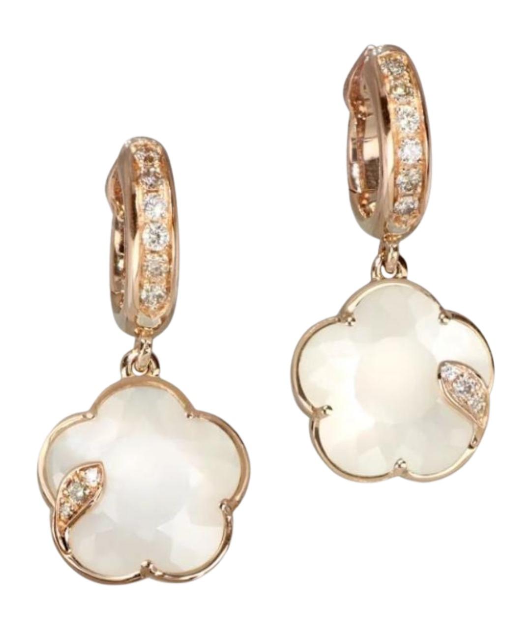 PASQUALE BRUNI Белые серьги из розового золота, фото 1