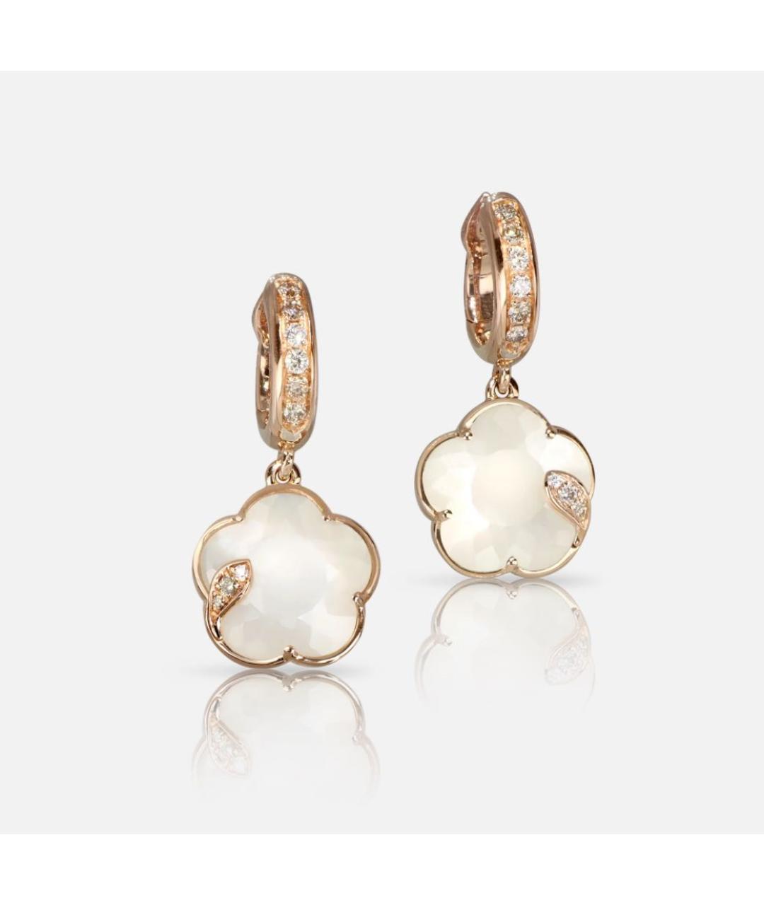 PASQUALE BRUNI Белые серьги из розового золота, фото 5