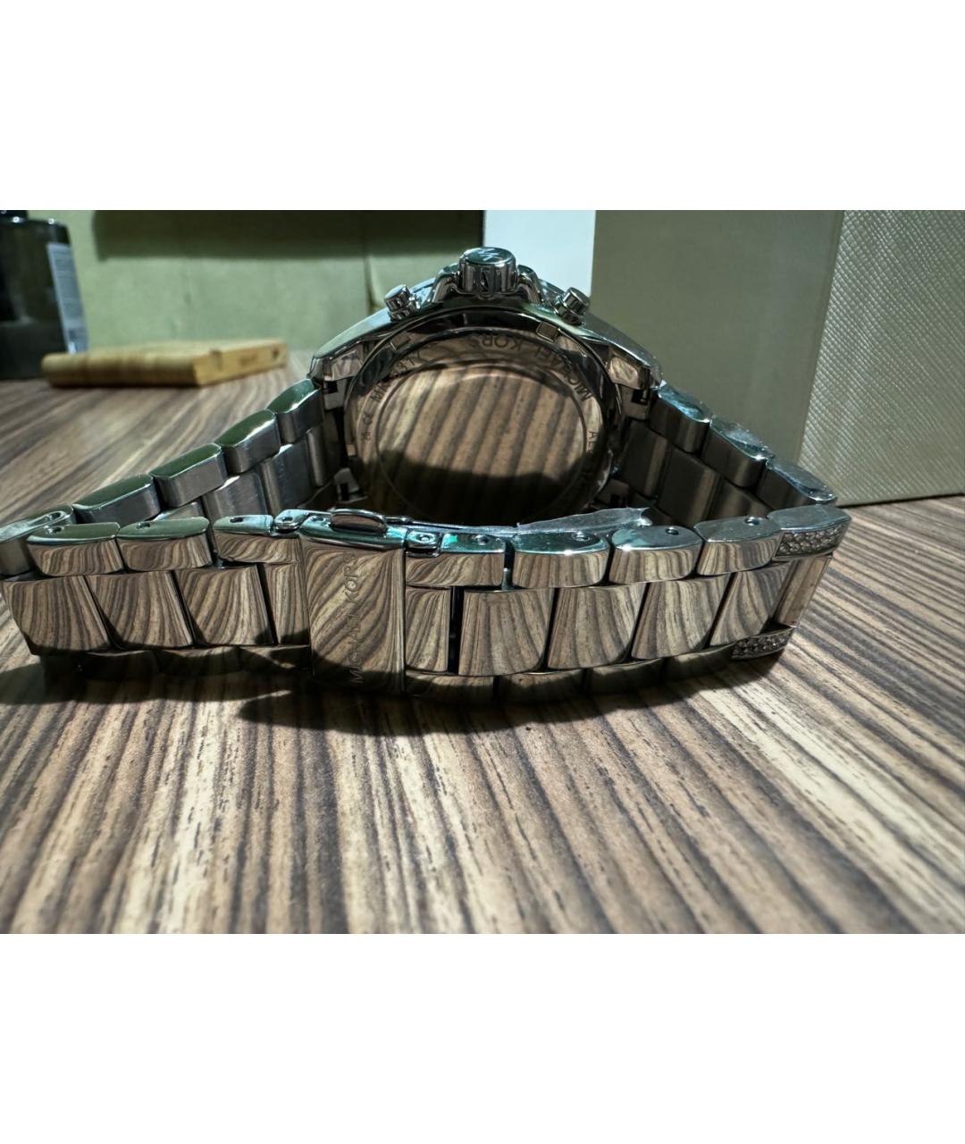 MICHAEL KORS Серебряные серебряные часы, фото 3