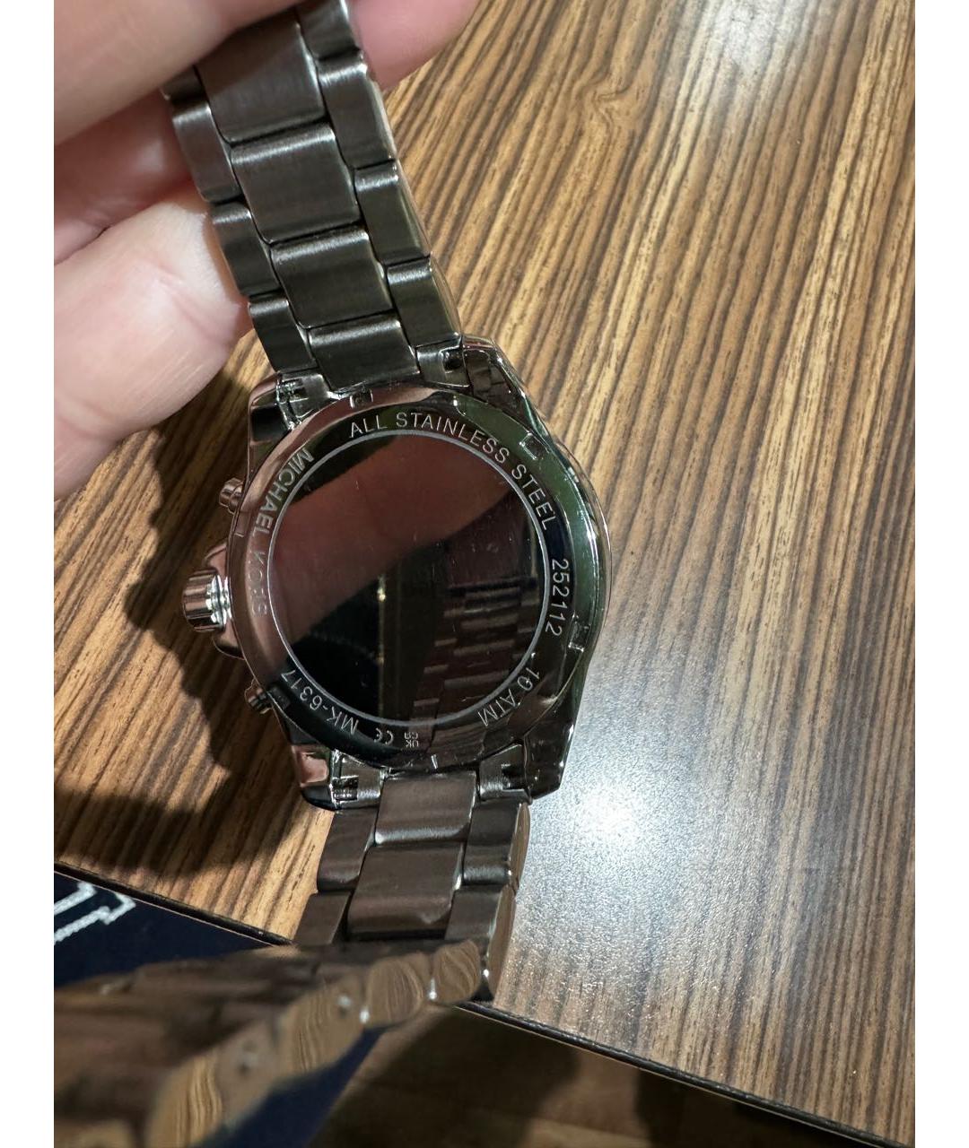 MICHAEL KORS Серебряные серебряные часы, фото 8