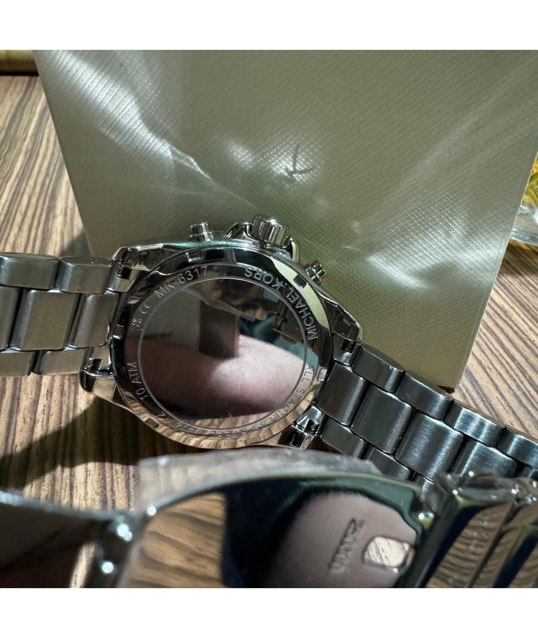 MICHAEL KORS Серебряные серебряные часы, фото 2