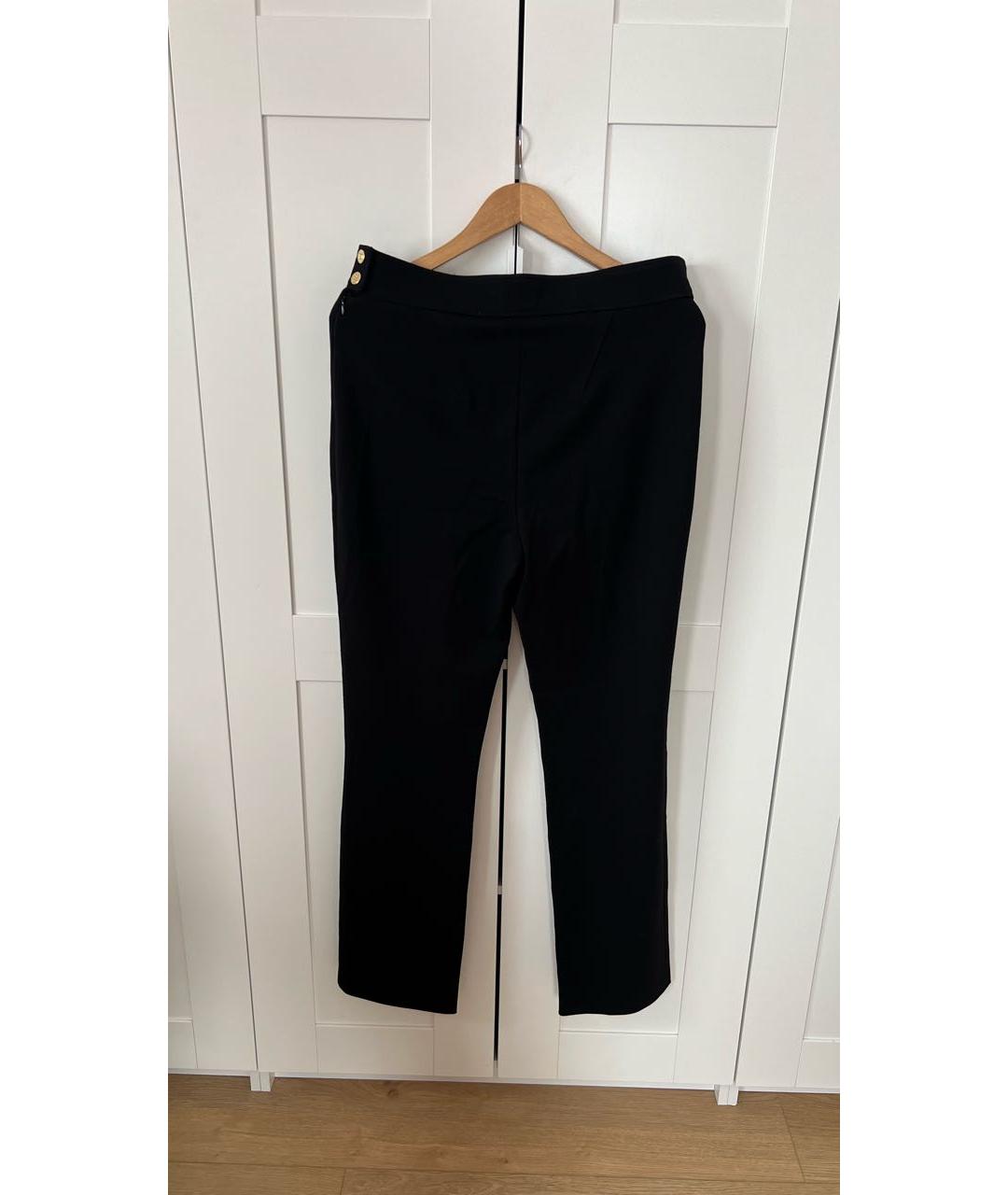 ESCADA Черные вискозные брюки узкие, фото 2