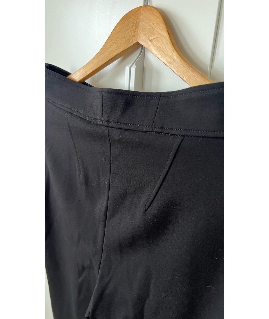 ESCADA Черные вискозные брюки узкие, фото 5