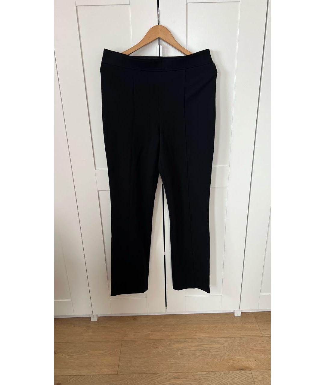 ESCADA Черные вискозные брюки узкие, фото 7