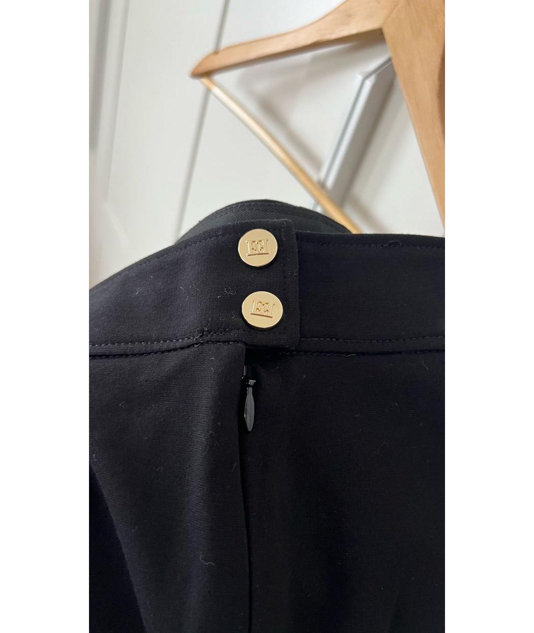 ESCADA Черные вискозные брюки узкие, фото 4