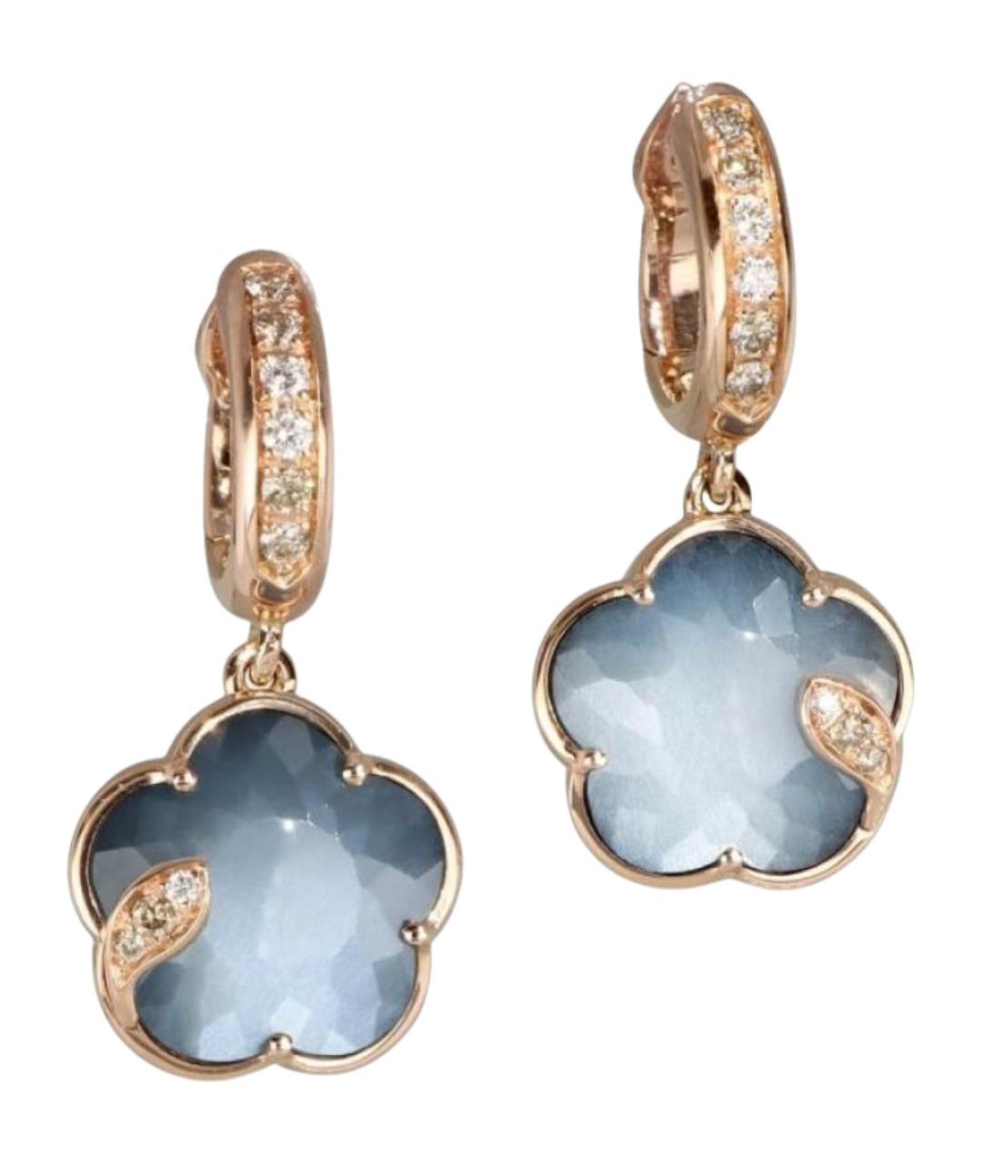 PASQUALE BRUNI Голубые серьги из розового золота, фото 1