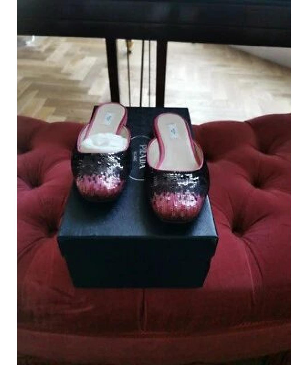 PRADA Мульти мюли, фото 4