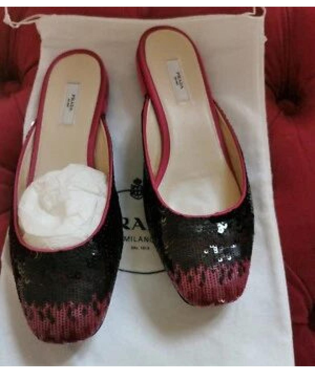 PRADA Мульти мюли, фото 5