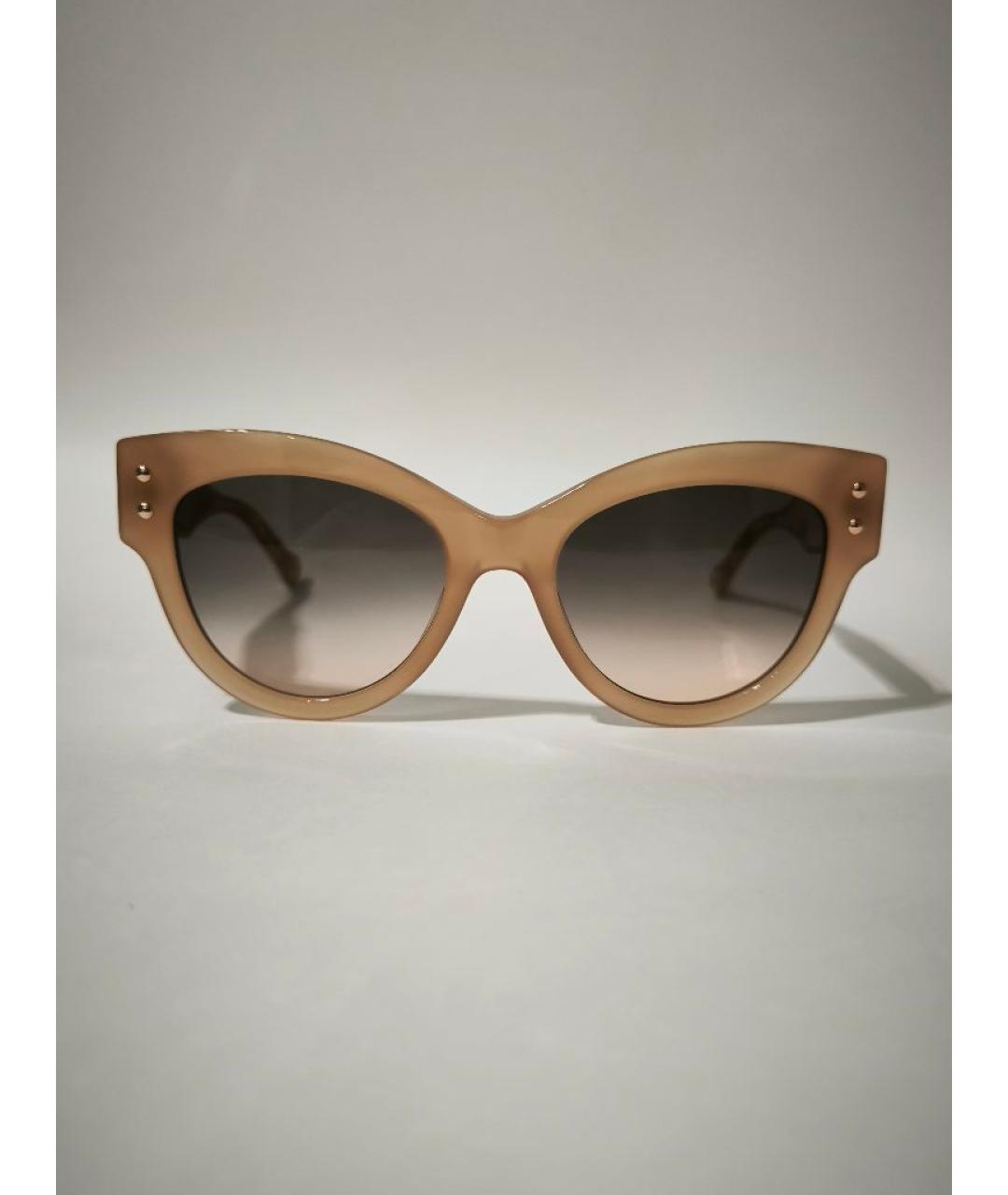 CAROLINA HERRERA Розовые пластиковые солнцезащитные очки, фото 5