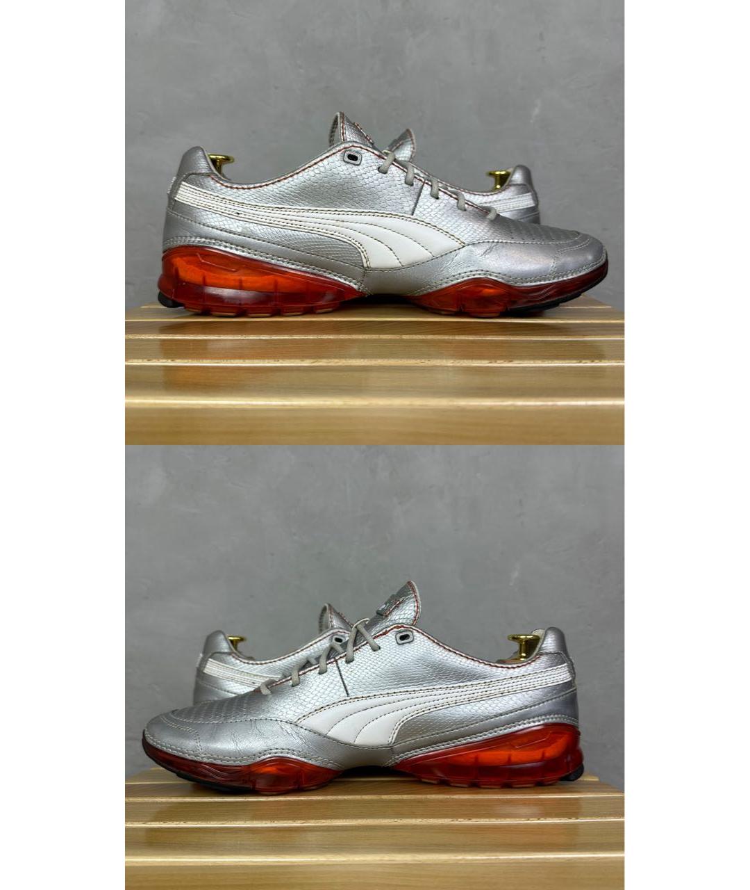 PUMA Серебряные низкие кроссовки / кеды, фото 3