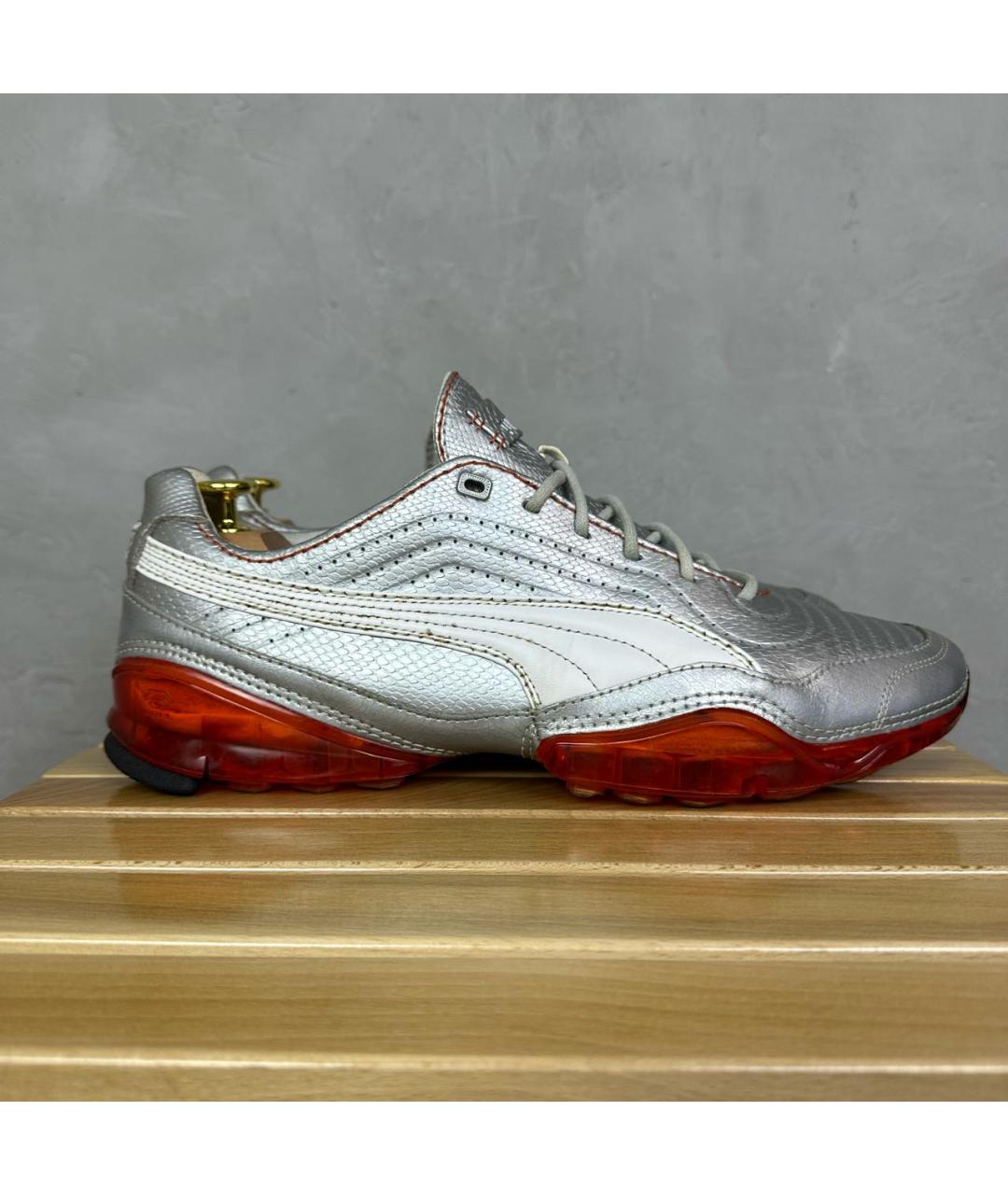 PUMA Серебряные низкие кроссовки / кеды, фото 9