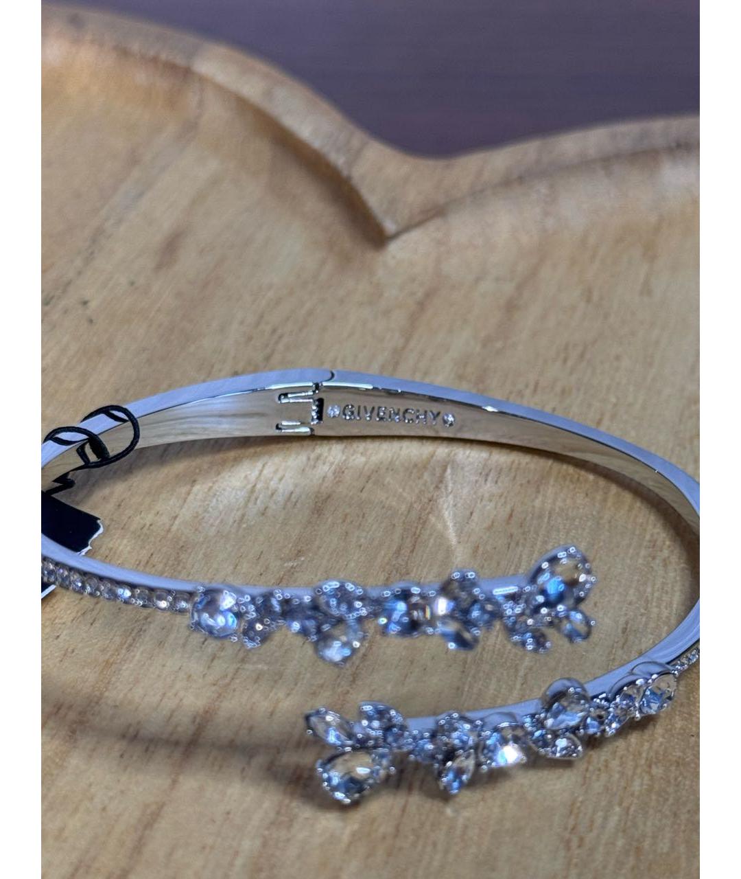 GIVENCHY Серебрянный металлический браслет, фото 2