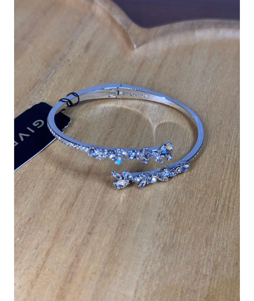 GIVENCHY Серебрянный металлический браслет, фото 3