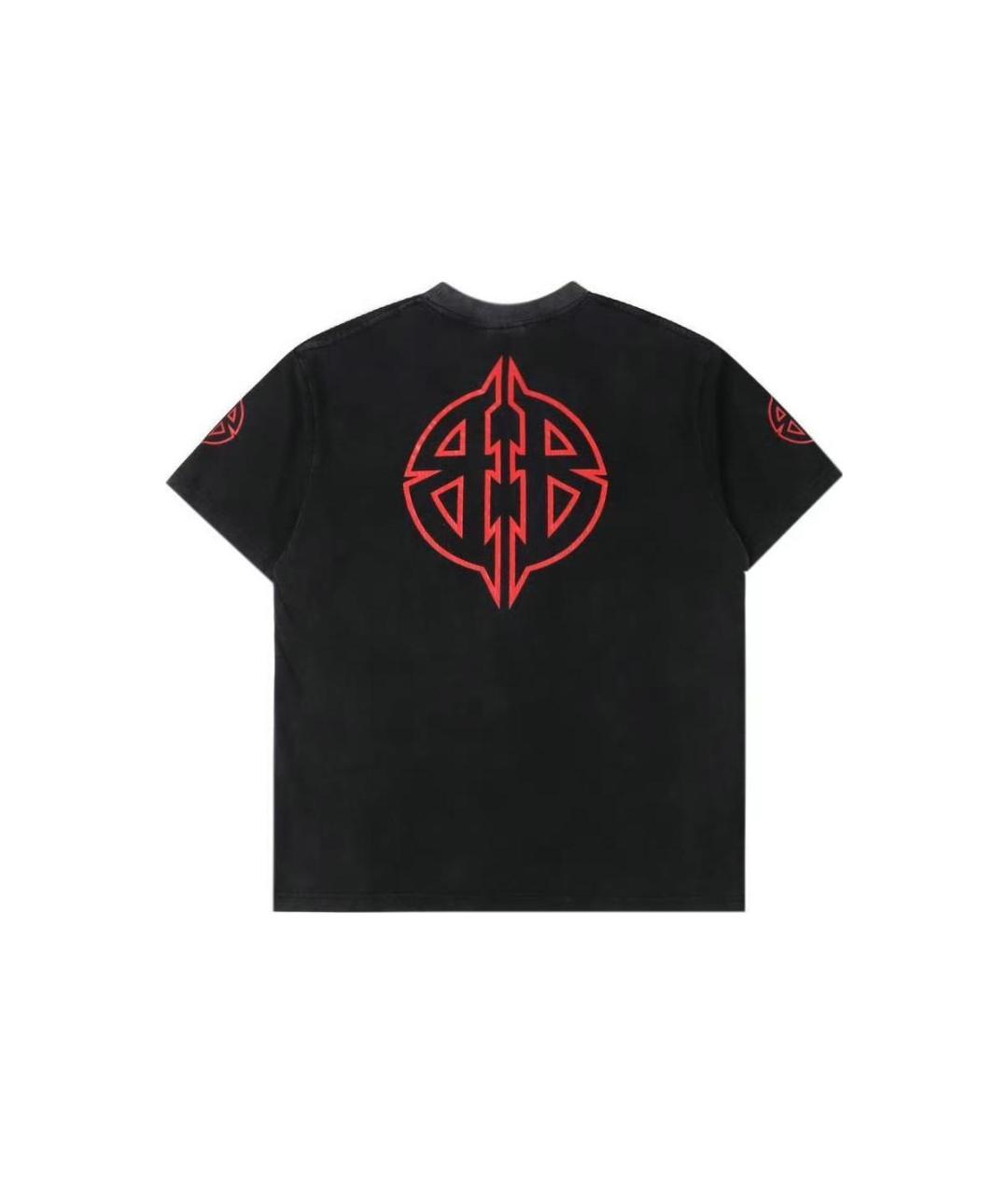 BALENCIAGA Черная футболка, фото 2