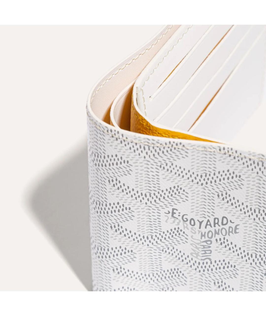 GOYARD Белый кошелек, фото 3