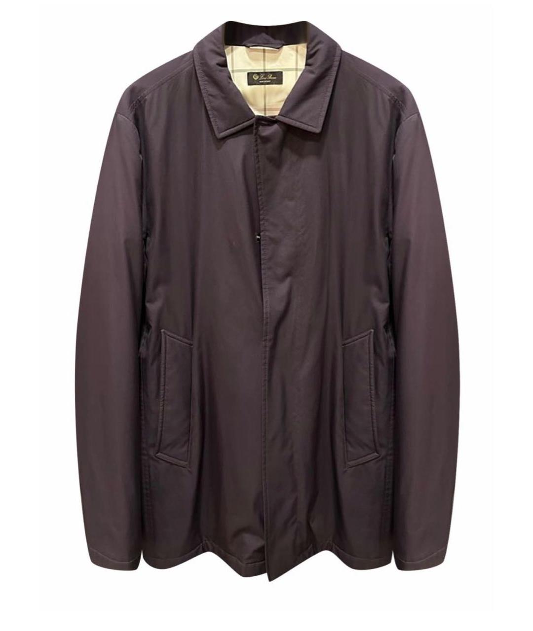 LORO PIANA Фиолетовая хлопковая куртка, фото 1