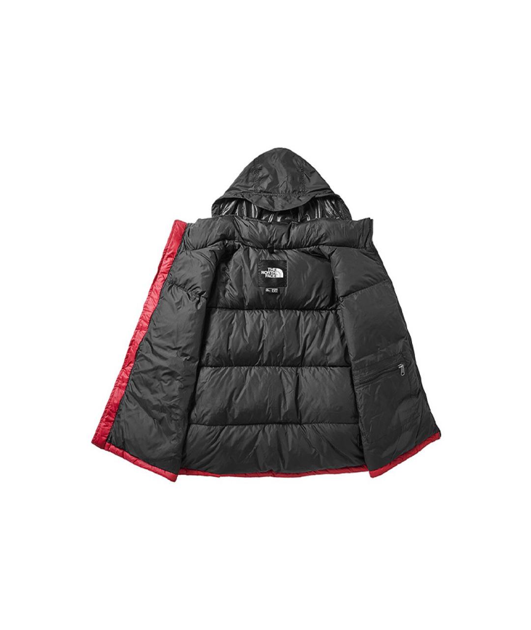 THE NORTH FACE Красный пуховик, фото 2