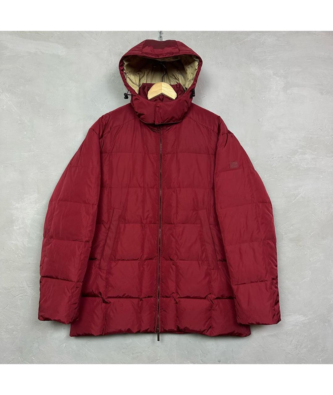 PAUL & SHARK Бордовый пуховик, фото 9